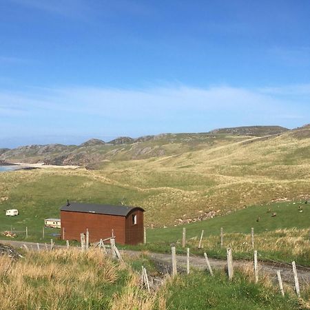 Oldshoremore Eco Crofters Wagon By The Beach المظهر الخارجي الصورة
